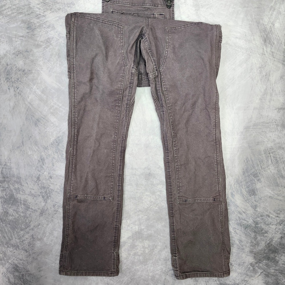 Dovetail Workwear Overalls Womens Size 4/32 Gray Freshley Utility Bib Carpenter - Picture 11 of 12